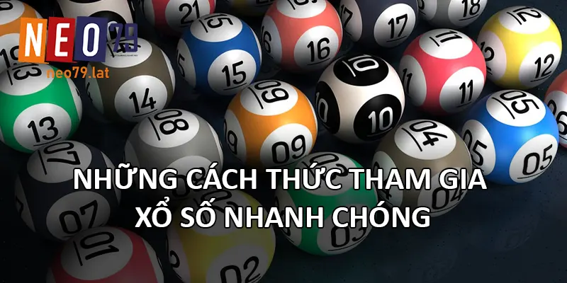 Những cách thức tham gia xổ số nhanh chóng