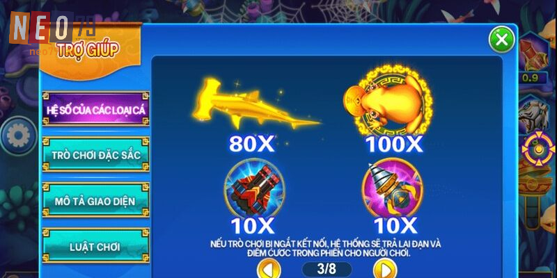 Bí kíp Bắn Cá Thần Tài ăn tiền khủng