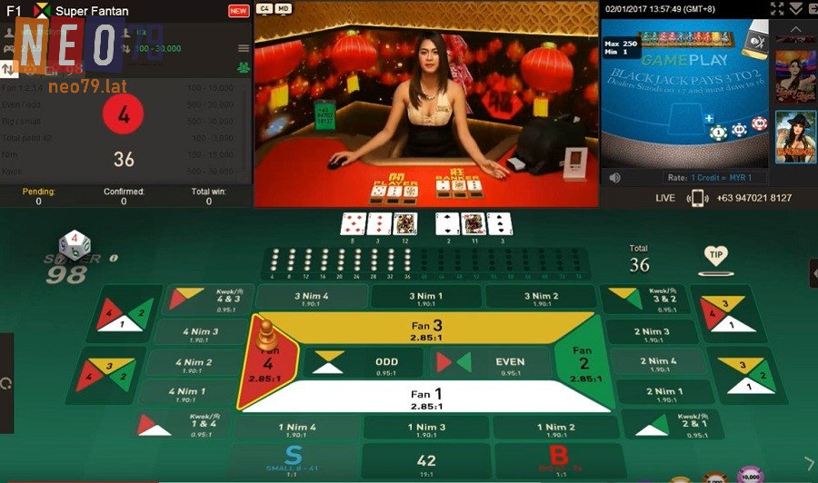 Cách chơi Fantan dễ hiểu và đơn giản